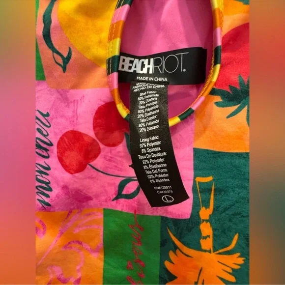 NWOT | Beach Riot Pricilla | Fruit Market | Size Large - Picture 5 of 5